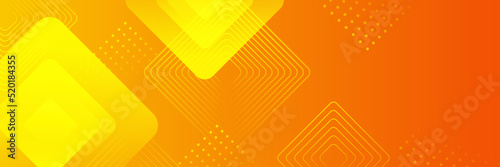 Modern minimal orange background design. Abstract orange banner vector illustration. Yellow orange vector abstract graphic design. Banner Pattern background template.