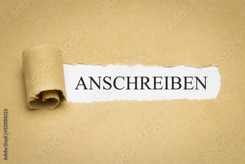 Anschreiben