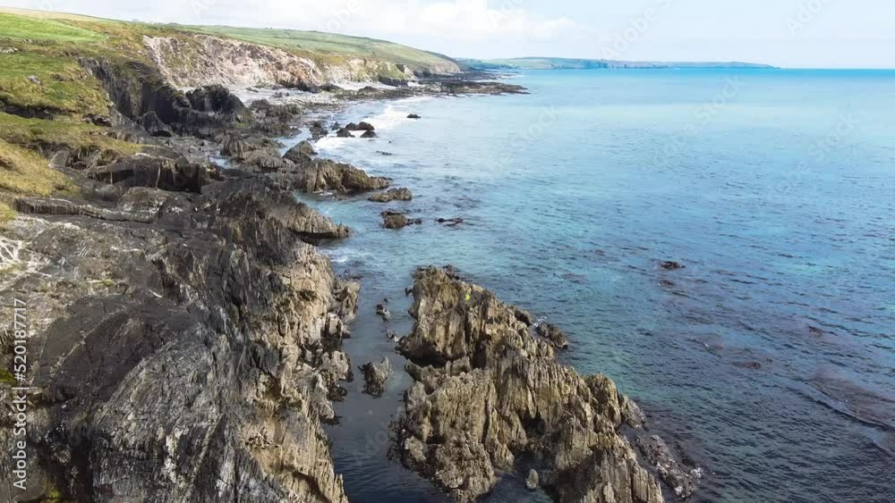 Beautiful seascape. The coast of the Celtic Sea, sea space in full hd format. Beautiful seascape. The coast of the Celtic Sea, sea space in full hd format.