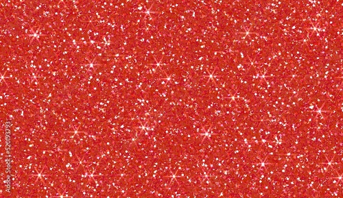 Abstract red glitter sparkle bokeh light background, Red glitter pattern seamless. 