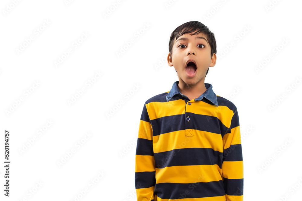 Portrait of a little boy screaming with excitement Portrait of a little boy screaming with excitement