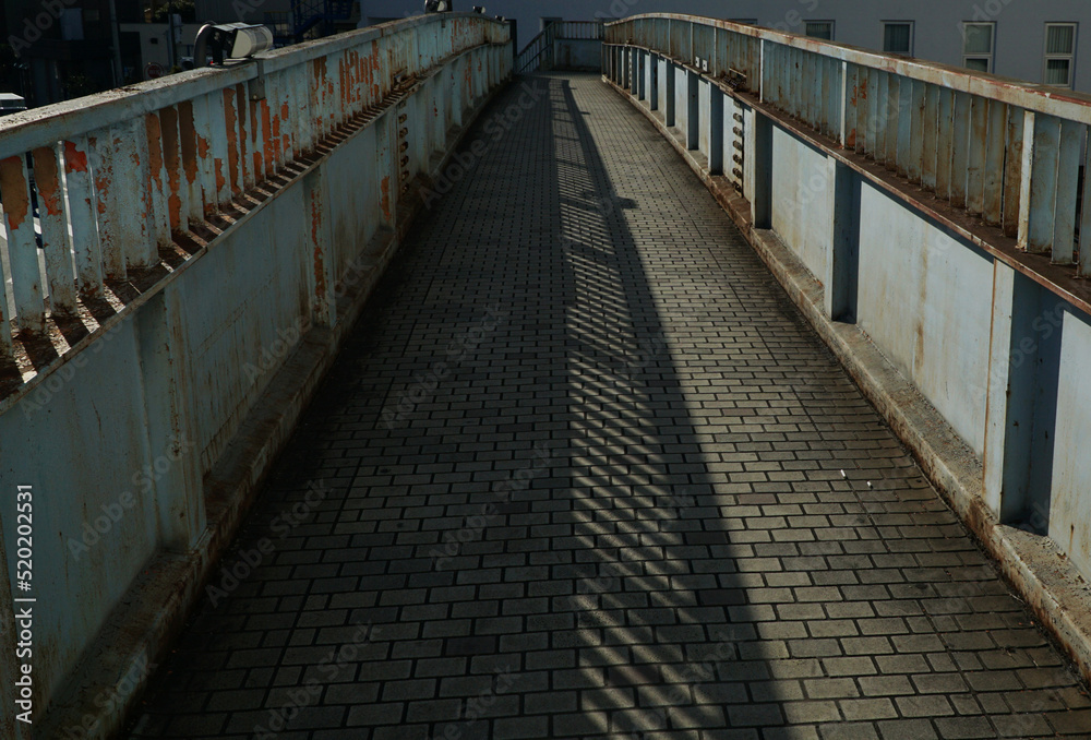 Fototapeta premium 錆びれた歩道橋
