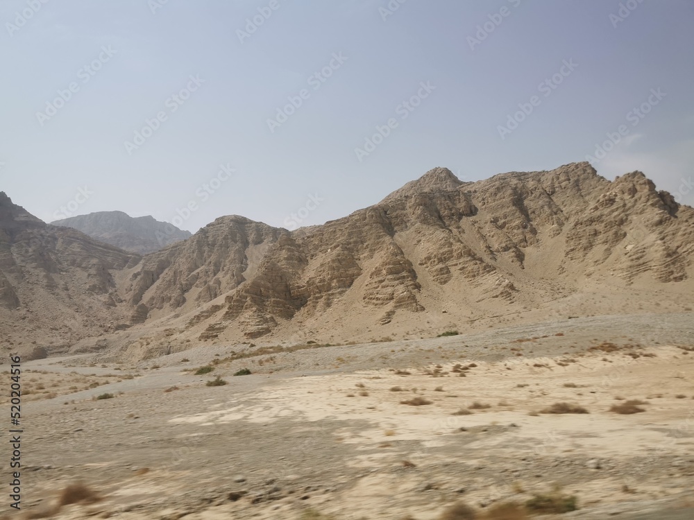 Ras al Khaimah - a desert area of ​​the northeastern part of the United Arab Emirates, located on the Persian Gulf