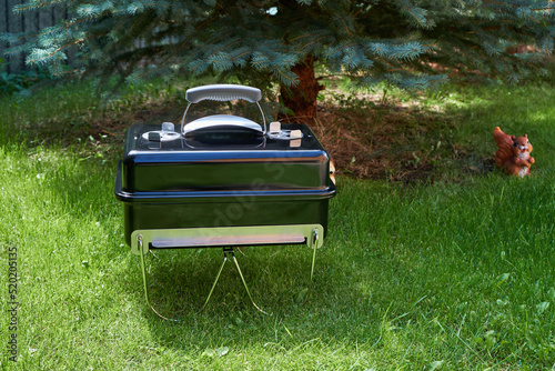 compact portable charcoal grill