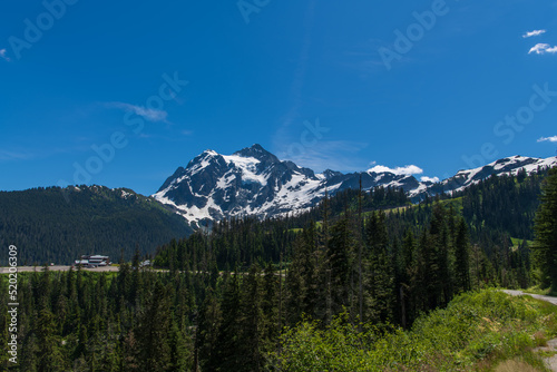 Landscape of the Northwest Face of Mount Shuksan from the Mount Baker Ski Area © Robert Appleby