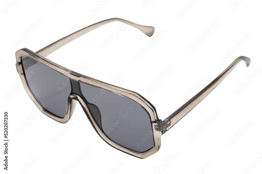 Oversize square sunglasses thick grey frame and lens glasses for men and women top front view Oversize square sunglasses thick grey frame and lens glasses for men and women top front view