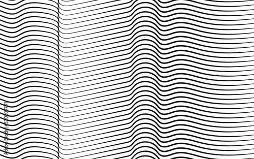 Abstract wallpaper with diagonal black and white strips. ฺbackground Geometric pattern	