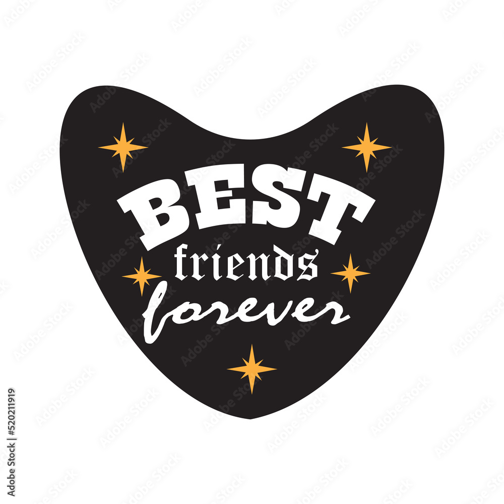 best friend forever quote love design vector illustration best friend forever quote love design vector illustration