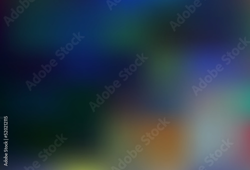 Light BLUE vector bokeh template.