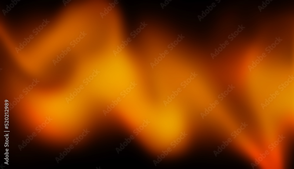 Red and orange holiday bokeh. Abstract Christmas background