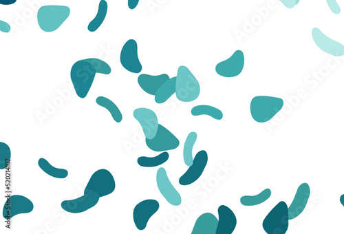 Light BLUE vector background with abstract forms. © Dmitry