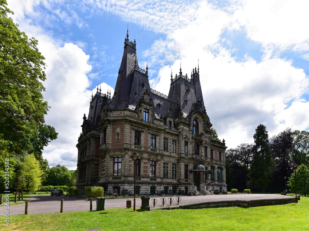 Frankreich - Bar-le-Duc - Parc Varin Bernier - Château de Marbeaumont