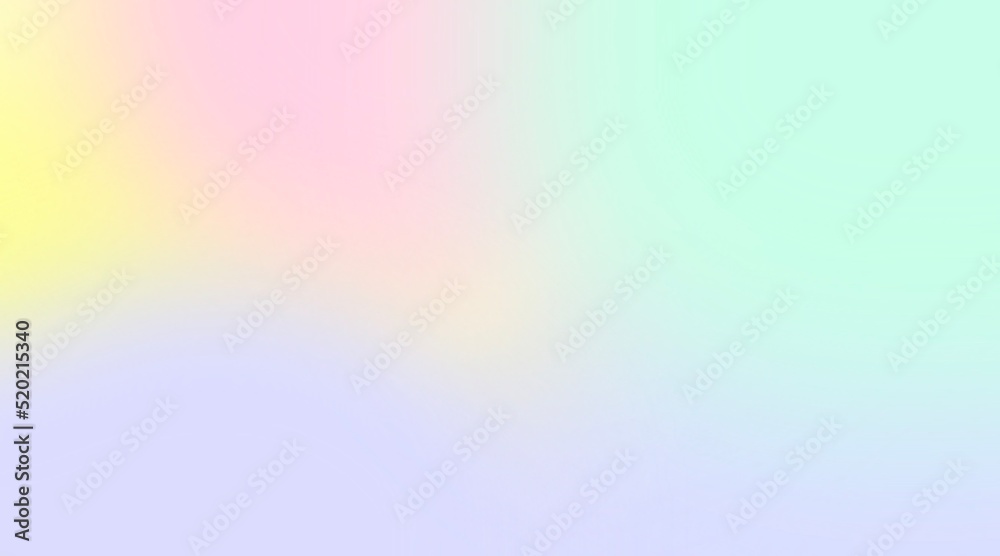 Blur pastel color background for backdrop, wallpaper, ad, presentation,  production, studio, montage, modern. subtle colorful theme Stock  Illustration