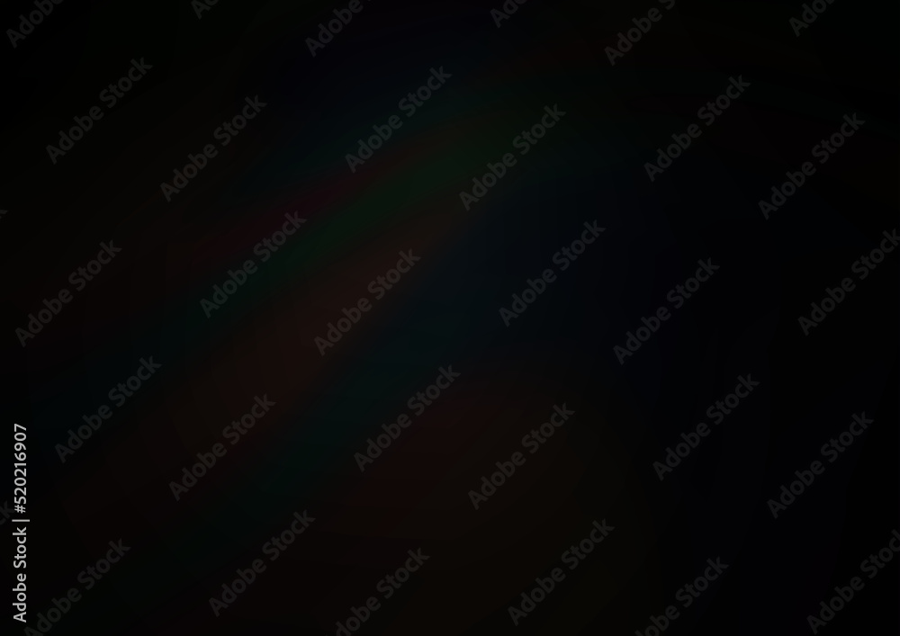 Fototapeta premium Dark Silver, Gray vector template with lines, ovals.