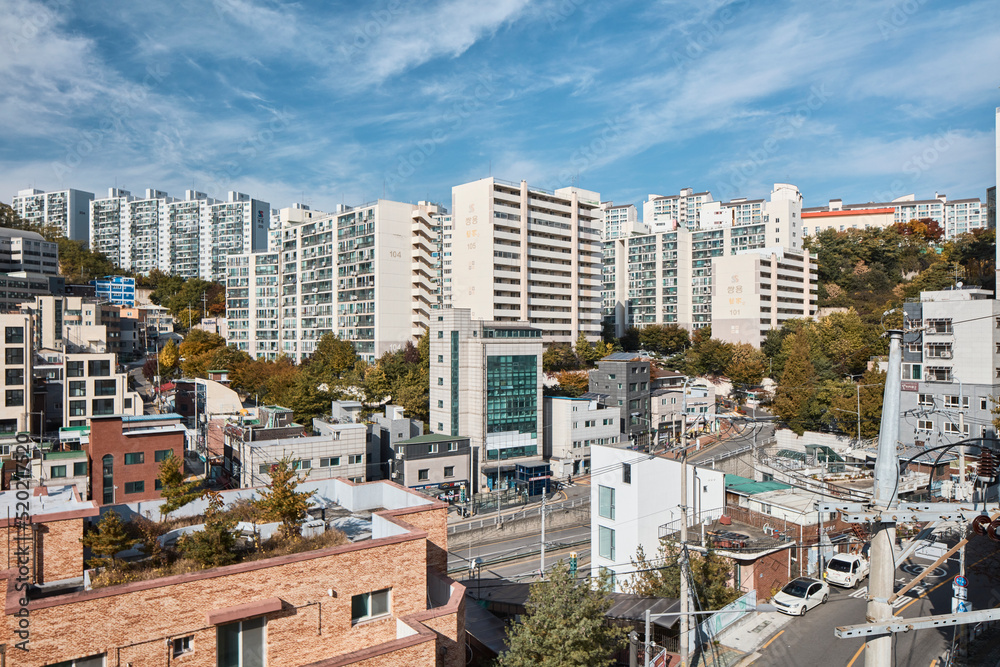 view of the city