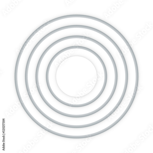Abstract Circular Background. Futuristic Graphic Design. Vector illustration.