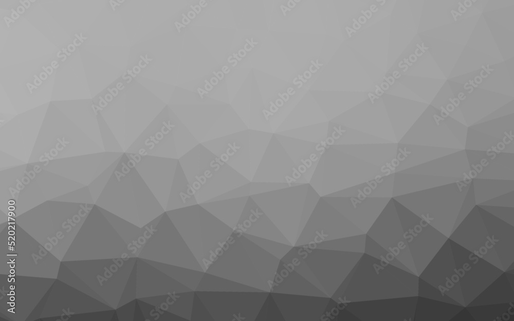 Light Silver, Gray vector polygon abstract backdrop. Light Silver, Gray vector polygon abstract backdrop.