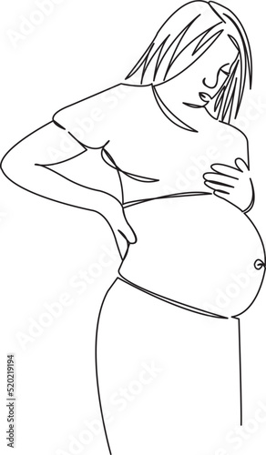 pregnant woman
