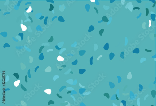 Light BLUE vector backdrop with abstract shapes.