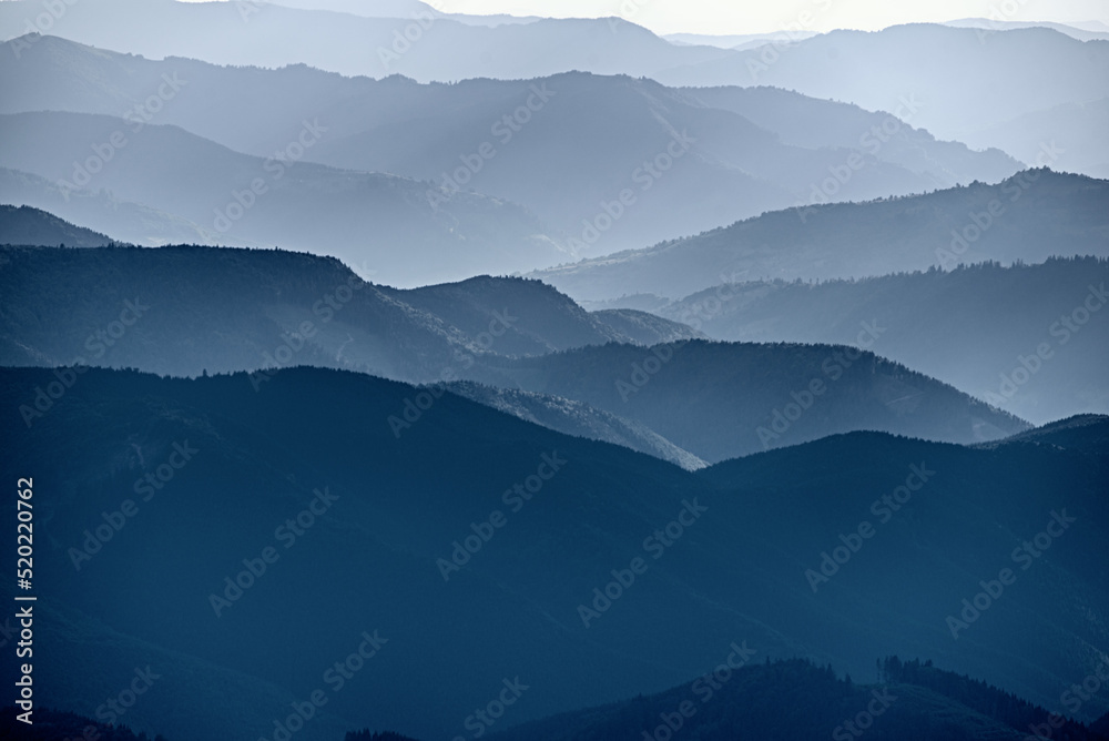 Abstract mountain background