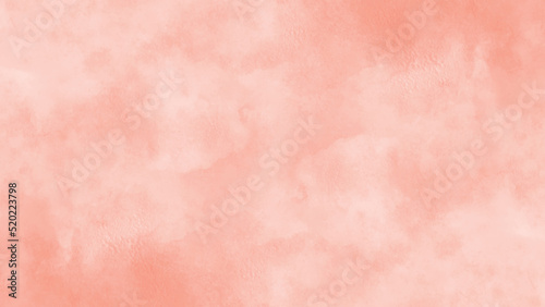 soft orange paper texture. watercolor painting soft textured on wet white paper background. Soft blurred abstract pink roses background. abstract soft pink watercolor grunge. © Aquarium