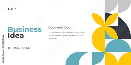 Geometry minimalist artwork poster with simple shape and figure. Abstract vector pattern design in Scandinavian style for web banner, business presentation, branding package, fabric print, wallpaper