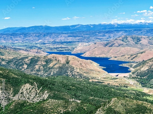 Heber Valley and Deer Creek Reservoir, Utah