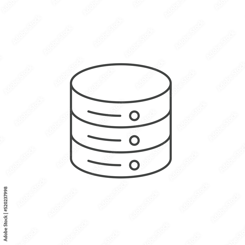 database icons symbol vector elements for infographic web database icons symbol vector elements for infographic web