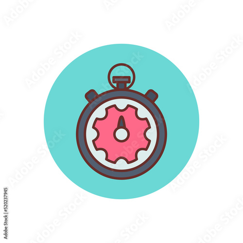 Performance icon in vector. Logotype