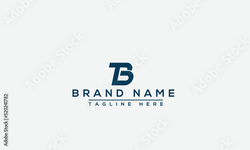 Logo design letter TB . Elegant modern. Vector template.