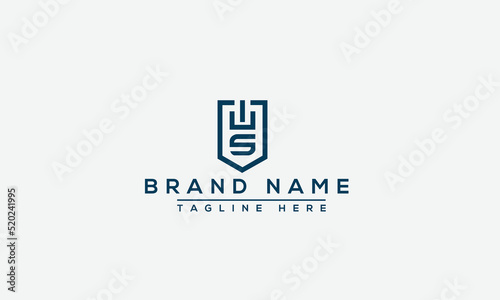 Logo design letter WS . Elegant modern. Vector template. photo