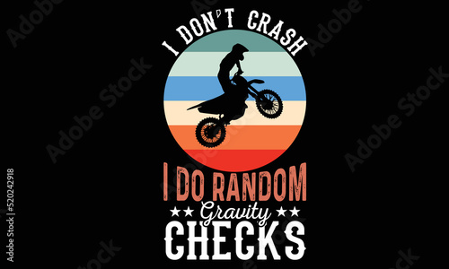 Dirt Bike T-shirt Design lovers