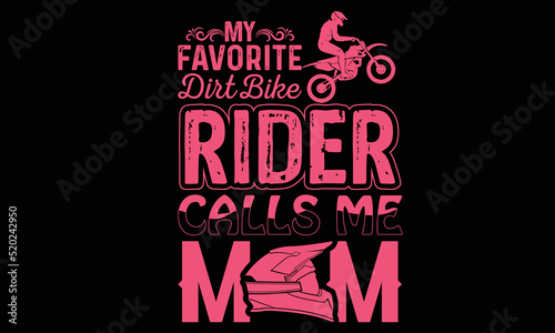 Dirt Bike Girls T-shirt Design