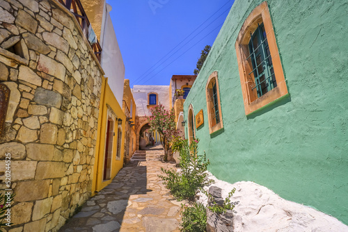 Fototapeta Naklejka Na Ścianę i Meble -  Cretian Village, Island of Crete, Greece