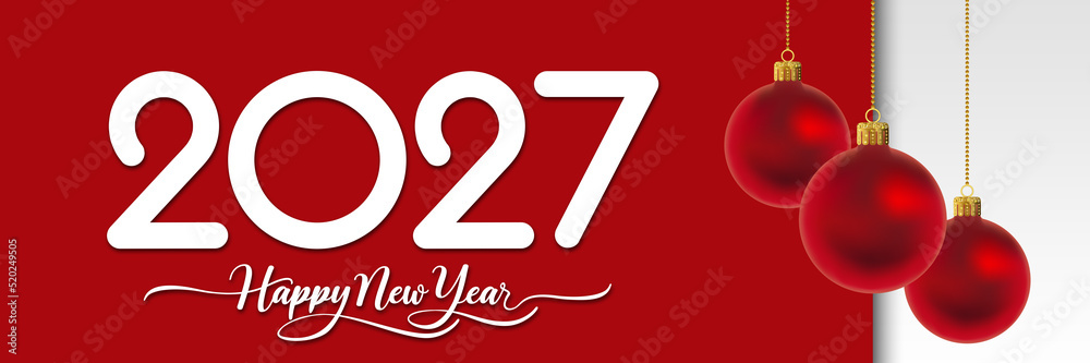 2027 Happy New Year in golden design, Holiday greeting card design. 2027 Happy New Year in golden design, Holiday greeting card design.