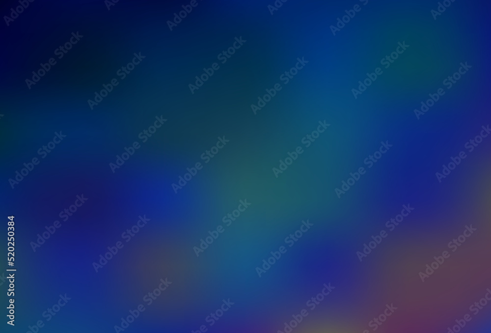 Obraz premium Dark BLUE vector abstract blurred pattern.