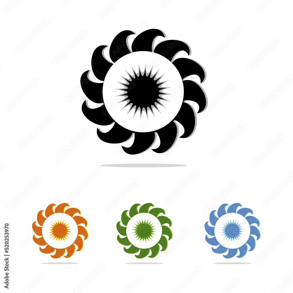 Template logo for a manufacturing company.Minimal symbol template vector illustration. Template logo for a manufacturing company.Minimal symbol template vector illustration.