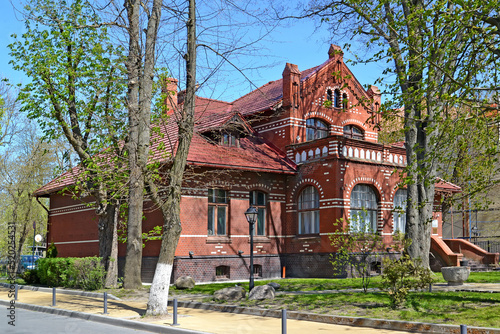 ZELENOGRADSK, RUSSIA - MAY 10, 2021: Zelenograd City Museum of Local Lore (Villa Krell). Kaliningrad Region