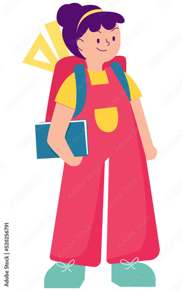 Student Going Back to School