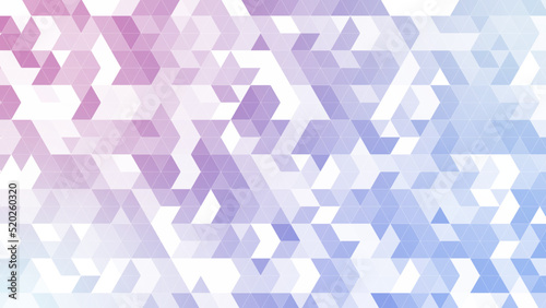 三角パターン背景素材，ワインレッドとパープルのグラデーション