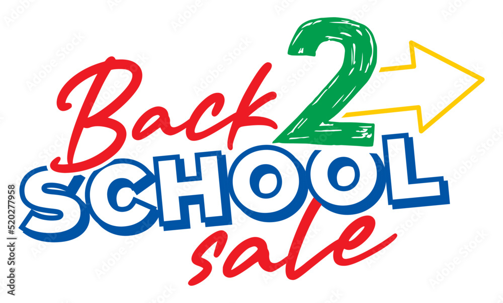 Back To School Sale Resource School Supplies Education and Academic Graphics Promotional