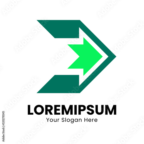 Arrows vector illustration icon logo design, elegant and simple logo. Free Download Arrows vector illustration icon logo design, elegant and simple logo. - GFXLoad