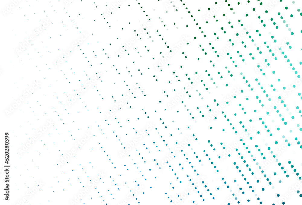 Light Blue, Green vector texture with disks. Light Blue, Green vector texture with disks.
