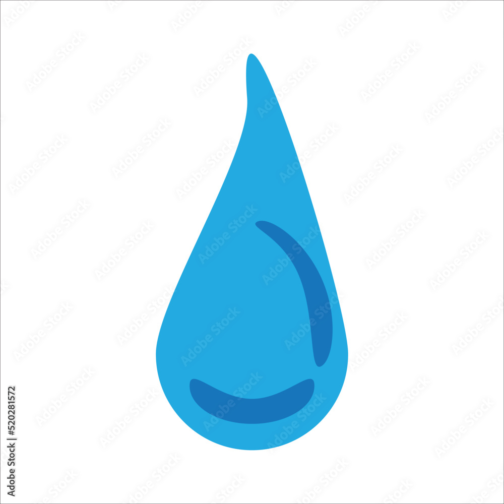 Water droplets icon design illustration template web logo Water droplets icon design illustration template web logo