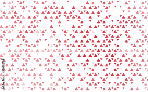 Light Red vector texture in triangular style.