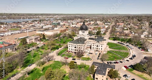 The Capital Building in South Dakota at Pierre SD State Capitol