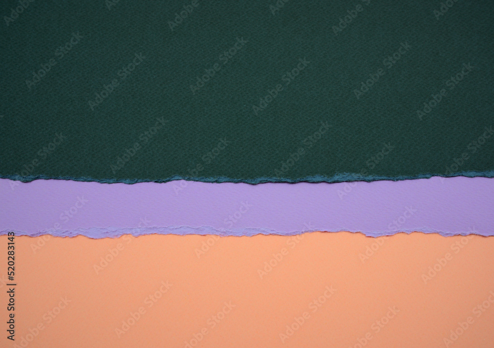 Dark green, teal matte paper, pastel light purple and old rose brown colors paper abstract background. Dark green, teal matte paper, pastel light purple and old rose brown colors paper abstract background.