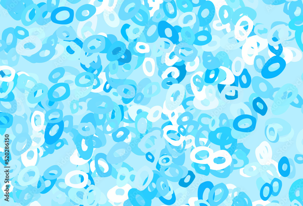 Light Blue, Red vector pattern with spheres. Light Blue, Red vector pattern with spheres.