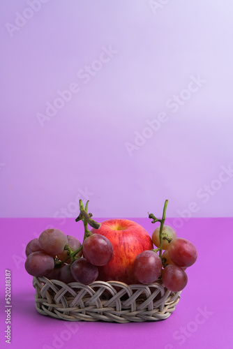 pears, apples and grapes