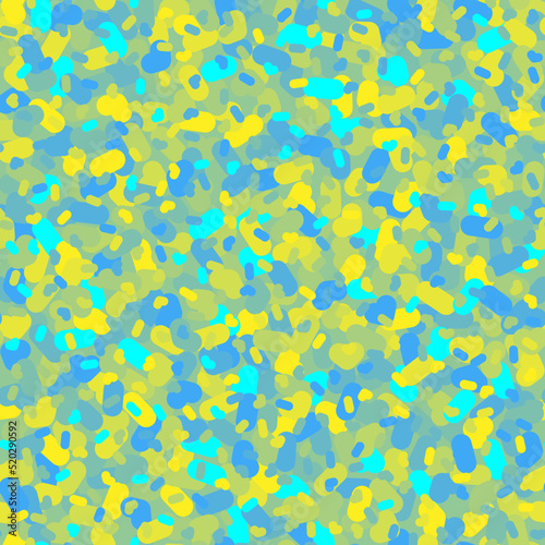 Flecktarn camouflage seamless pattern background. Vector illustration.